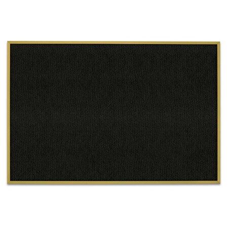 United Visual Products Crkboard, Fbrc, Blk/Cobac, 1 Dr, Blk, 18"x24" UV300-BLACK-COBACC